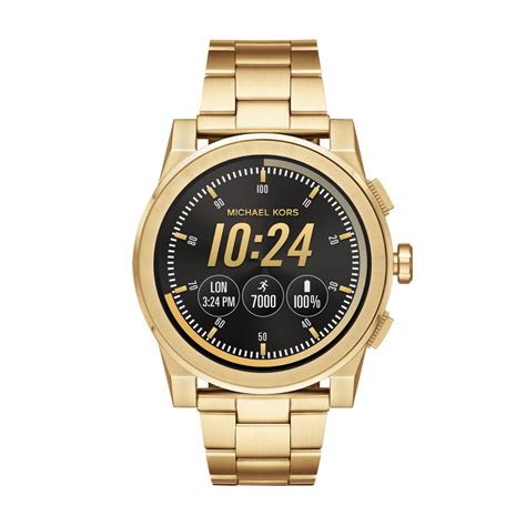 michael kors horloge mkt5026 goud|Michael Kors MKT5026 Access Gold Touch Screen Grayson .